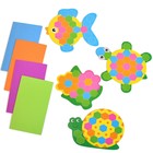 Мягкая картинка для малышей «Зверушки на опушке» - фото 23205959