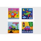 Мягкая картинка для малышей «Машинки» - фото 24370142