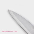 Нож для овощей кухонный Доляна Sparkle, лезвие 9 см, цвет белый - фото 4403496