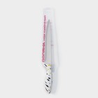 Нож разделочный Доляна Sparkle, лезвие 20 см, цвет белый - фото 4403513