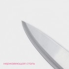 Нож - шеф Доляна Sparkle, лезвие 20 см, цвет белый - фото 4403515