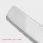 Нож - топорик кухонный Доляна Sparkle, лезвие 20 см, цвет белый - фото 4403520