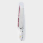 Нож - топорик кухонный Доляна Sparkle, лезвие 20 см, цвет белый - фото 4403523