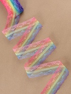 Кружево капроновое «Радуга яркая», 35 мм, 10±1 м, разноцветное №1 - Фото 2