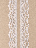 Кружево капроновое, 15 мм, 10±1 м, белое №1 - Фото 3