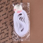 Кружево капроновое, 15 мм × 10 ± 1 м, цвет белый №1 - Фото 4