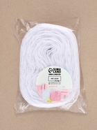 Кружево капроновое, 15 мм × 10 ± 1 м, цвет белый №1 - Фото 4