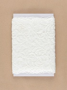 Кружевная эластичная ткань «Цветы», 180 мм, 2.7±0.5 м, белая - Фото 4