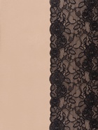 Кружевная эластичная ткань, 190 мм, 2.7±0.5 м, чёрная №20 - Фото 2