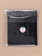 Кружевная эластичная ткань, 200 мм, 2.7±0.5 м, чёрная 9909393