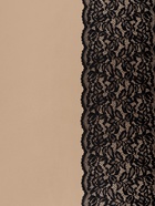 Кружевная эластичная ткань, 220 мм, 2.7±0.5 м, чёрная №23 - Фото 2