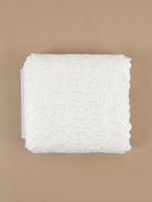 Кружевная эластичная ткань, 170 мм, 23±1 м, белая - Фото 4