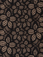 Кружевная эластичная ткань, 170 мм, 23±1 м, чёрная - Фото 3