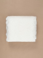 Кружевная эластичная ткань «Бесконечность», 180 мм, 23±1 м, белая - Фото 4