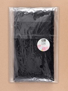 Кружевная эластичная ткань, 190 мм × 2,7 ± 0,5 м, цвет чёрный - фото 809336644