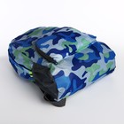 Рюкзак на молнии, цвет голубой/синий - Фото 5