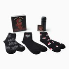 Новогодний подарочный набор термос и носки 3 пары KAFTAN "Дракон", размер 41-44 (27-29 см) - Фото 2