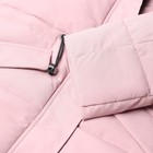 Куртка зимняя для девочек, цвет розовый, рост 128 см - Фото 3