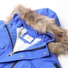 Куртка зимняя для мальчиков, цвет синий, рост 146-152 см - Фото 2