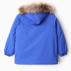 Куртка зимняя для мальчиков, цвет синий, рост 146-152 см - Фото 5