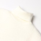 Джемпер для девочек, цвет белый, рост 122-128 см - Фото 2