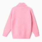Джемпер для девочек, цвет розовый, рост 128-134 см - Фото 5