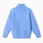 Джемпер для девочек, цвет васильковый, рост 134-140 см - фото 23378816