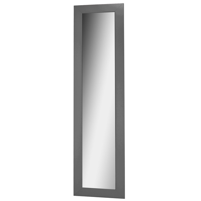 Зеркало настенное BeautyStyle 9, 16х350х1380, Серый графит - Фото 1