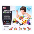 Конструктор магнитный «Цветные магниты», 32 детали, уценка - Фото 5