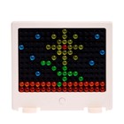 УЦЕНКА Светящийся конструктор-мозаика Light circle, 126 деталей, 10 карточек - Фото 2