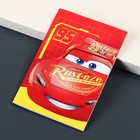 Блокнот А7, на скрепке, 16 листов, в клетку, Тачки - Фото 3