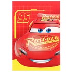 Блокнот А7, на скрепке, 16 листов, в клетку, Тачки - Фото 4