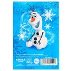 Блокнот А7, 16 листов, на скрепке, в клетку, «Холодное сердце» - Фото 5