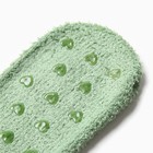 Носки женские укороченные с нескользящей подошвой, цвет бледно-зелёный, размер 36-39 - Фото 3
