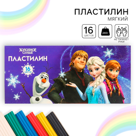 Пластилин 16 цветов 240 г 