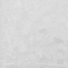 Штора для ванной SAVANNA «Галька», 180×180 см, PEVA, цвет белый - Фото 2