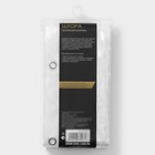 Штора для ванной SAVANNA «Галька», 180×180 см, PEVA, белая - Фото 7