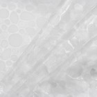 Штора для ванной SAVANNA «Галька», 180×200 см, PEVA, белая - Фото 5