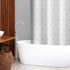 Штора для ванной SAVANNA Secret, 180×180 см, EVA, цвет белый - фото 4288487