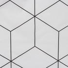 Штора для ванной SAVANNA Secret, 180×180 см, EVA, белая - Фото 2