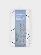 Штора для ванной SAVANNA Secret, 180×180 см, EVA, белая - Фото 3