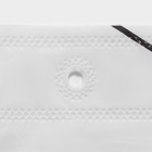 Штора для ванной SAVANNA Secret, 180×180 см, EVA, белая - Фото 6