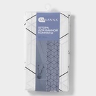 Штора для ванной SAVANNA Secret, 180×180 см, EVA, белая - Фото 13