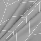 Штора для ванной SAVANNA Perfecto, 180×180 см, EVA, серая - Фото 3