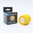 Бинт самофиксирующийся разрывной «Groomroom», 5 см х 4,5 м, желтый - Фото 5