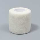 Бинт самофиксирующийся разрывной «Groomroom», 5 см х 4,5 м, белый - Фото 3