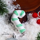 Новогодняя бомбочка для ванны «Леденец», зелёный, 40 гр. - фото 320565946