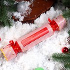 Новогодний набор бомбочек для ванны «Красная конфета», красный, 3 шт. по 100 г - Фото 3