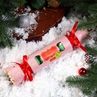 Новогодний набор бомбочек для ванны «Красная конфета», зелёный, 3 шт по 100 гр. - фото 7865194
