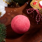 Новогодняя бомбочка для ванны «Дед Мороз», красный, 120 гр. - фото 7865202